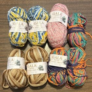 Gala Yarn Mixed Fiber Bundle of 8